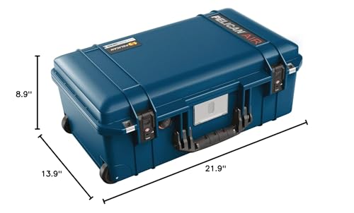 Pelican Air 1535 Travel Case - Carry On Luggage (Blue)