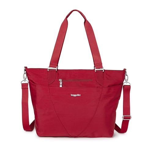Baggallini Avenue Tote - 12x18 Laptop Tote Bag for Women - Lightweight Work Travel Carry On Bag
