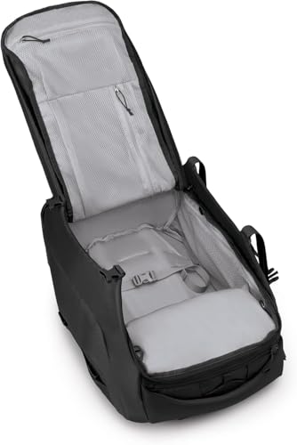 Osprey Sojourn Shuttle 22"/45L Wheeled Duffel Bag, Black
