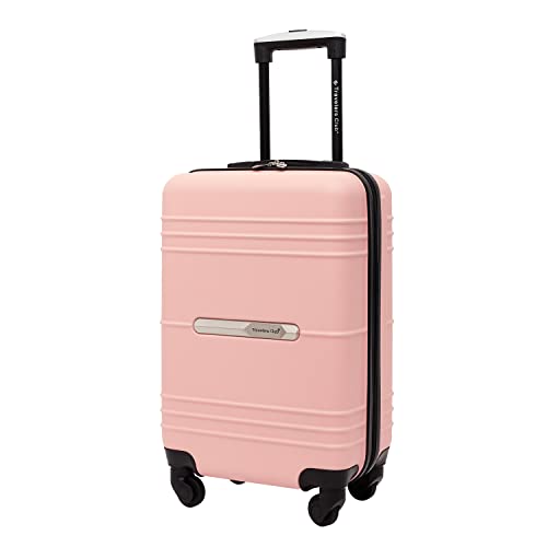 Travelers Club 22" Richmond Spinner Carry-On Luggage, Rose Gold