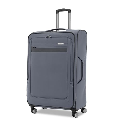Samsonite Ascella 3.0 Softside Expandable Luggage with Spinner Wheels, 3-Piece Set (20/25/28), State/Black