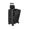 Victorinox Mythic, Freqeuent Flyer Carry-On Business, 8-Wheel Expandable Cabin Case with Vertical Quick-Access Door - Black
