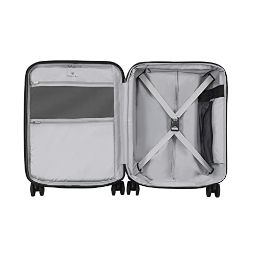 Victorinox Connex Global Hardside Carry-On, 8-Wheel Expandable Standard Cabin Case, Black