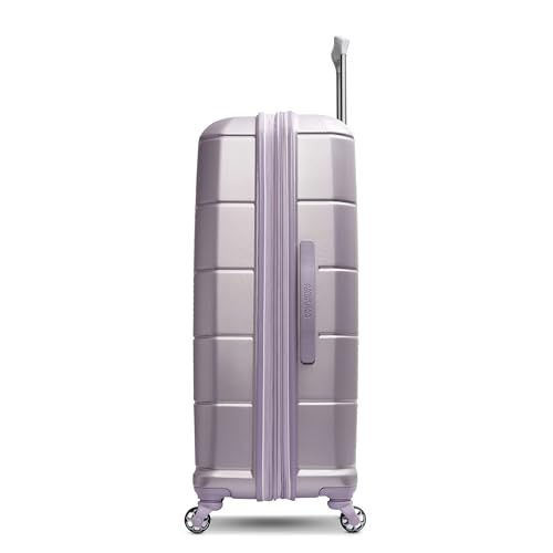 American Tourister Stratum 2.0 Expandable Hardside Luggage with Spinner Wheels, 28" SPINNER, Purple Haze