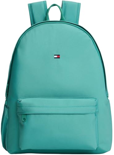 Tommy Hilfiger Unisex Children's Th Essential Backpack Ka0ka00017 Backpacks, Bahama Green, One Size