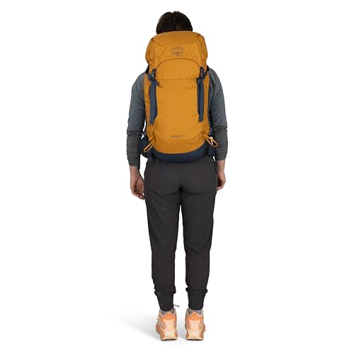 Osprey Kyte LT 35L Women's Backpacking Backpack - Lightweight Hiking & Travel Bag with Waterproof Raincover, Graphite Purple