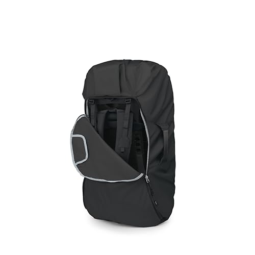 Osprey Farpoint Trek 55L Men's Travel Backpack - Hybrid Backpacking & Travel Bag with Internal Organization, Black