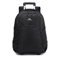 High Sierra Powerglide Pro Wheeled Backpack, Rolling Laptop Bag for Travel, Fits most 15.6” Laptops, 40L, Black