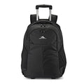 High Sierra Powerglide Pro Wheeled Backpack, Rolling Laptop Bag for Travel, Fits most 15.6” Laptops, 40L, Black