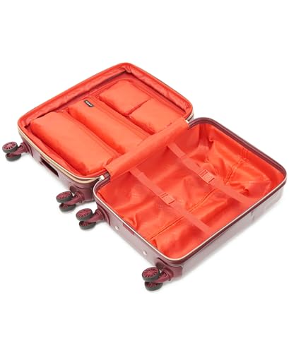 DKNY Unisex Luggage travel,Wine,21"