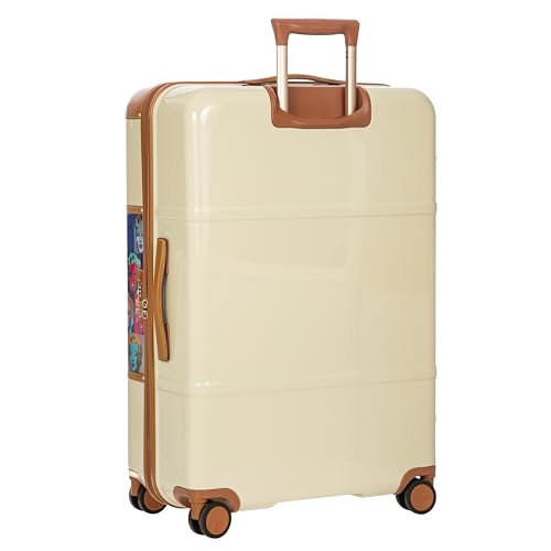 Bric's Andy Warhol Checked Luggage – Travel as Art Marilyn Print, Luxury Suitcase with Leather Trim, 360° Silent Wheels, Lightweight Hard Structure, 30 Inch, Multi-Color Marilyn Monroe
