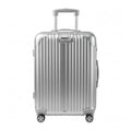 Gabbiano 9060 3 Piece PC Luggage Set – Expandable Hardshell Suitcase with Add-A-Bag Strap, TSA Lock & 8-Wheel Spinners – Lightweight (20" Carry On, 26" Medium, 30" Large) (Silver, Carry-on)