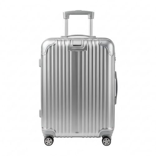 Gabbiano 9060 3 Piece PC Luggage Set – Expandable Hardshell Suitcase with Add-A-Bag Strap, TSA Lock & 8-Wheel Spinners – Lightweight (20" Carry On, 26" Medium, 30" Large) (Silver, Carry-on)