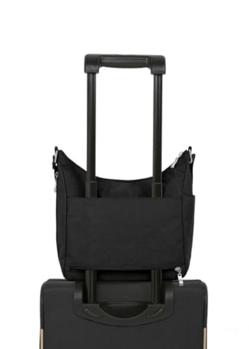Baggallini Everywhere Bagg - Hobo Crossbody Bag for Women with RFID Wristlet – Water-resistant Travel Bag