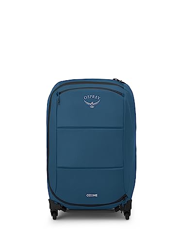 Osprey Ozone Softside Carry On Luggage, 4-Wheels, 85L/27", Coastal Blue