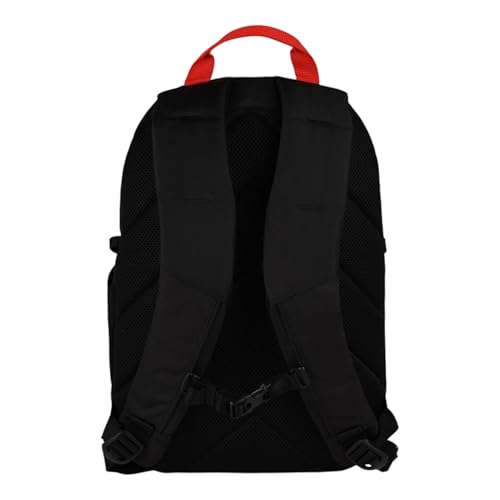 Eddie Bauer Varsity Backpack 22L | Everyday Carry | Work | Travel | Commuter | Padded Laptop Sleeve | Stretch Bottle Pockets | Bungee | Lightweight | Durable - Black