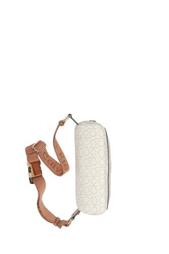 Calvin Klein Millie Novelty Belt Bag, Vanilla/Khaki/Caramel, One Size