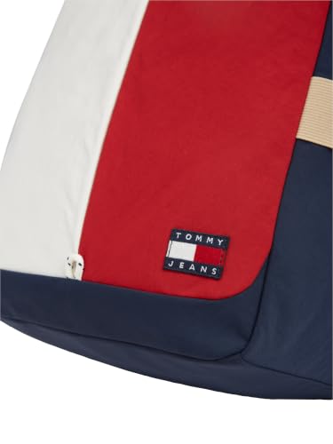 Tommy Jeans Mens Archive Expandable Backpack,CORPORATE One Size