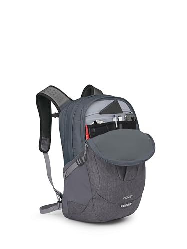 Osprey Comet Laptop Backpack, Tungsten/Soundwave Grey Heather