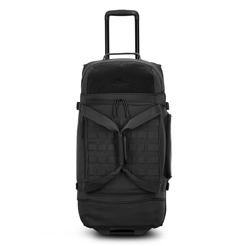 High Sierra Pathsetter Medium Wheeled Duffle - Black