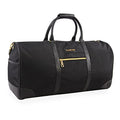 bebe Women's Whitney Duffel Bag, Black Gold