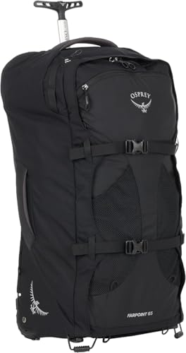 Osprey Farpoint Men's Wheeled Travel Pack 65L, Black