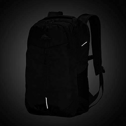 High Sierra Swerve Pro Backpack with Laptop Pocket + Tablet Sleeve, Fits most 17” Laptops, 27L, Black