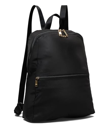TUMI - Just In Case Foldable Backpack - Lightweight, Compact Travel Backpack - For One Bag Travel - 15.5" X 12.3" X 4.5" - Black with Gold Hardware