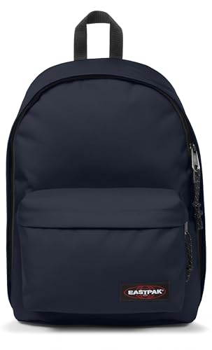 EASTPAK Out Of Office – 31L Backpack with Dual Compartments, 14-inch Laptop Tablet Sleeve, Utility Pocket, Bottle Holder, Ultra Marine