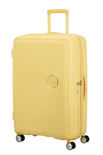 American Tourister Trolley Soundbox XP Spinner L 32G*003 Pastel Yellow, Pastel Yellow, 77 Centimetri, modern