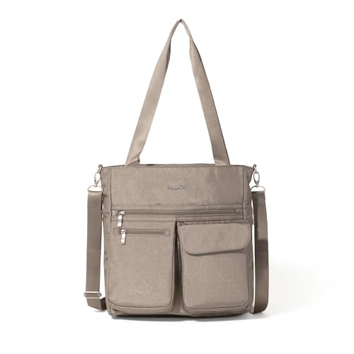 Baggallini Everywhere Tote - 12.5" x13.9” Tote Bag for Women - Lightweight Work Travel Carry On Bag