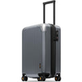 LEVEL8 Carry on Luggage Airline Approved, Hardshell Suitcases with Spinner Wheels, PC Expandable Luggage, 20 Inch, Gray