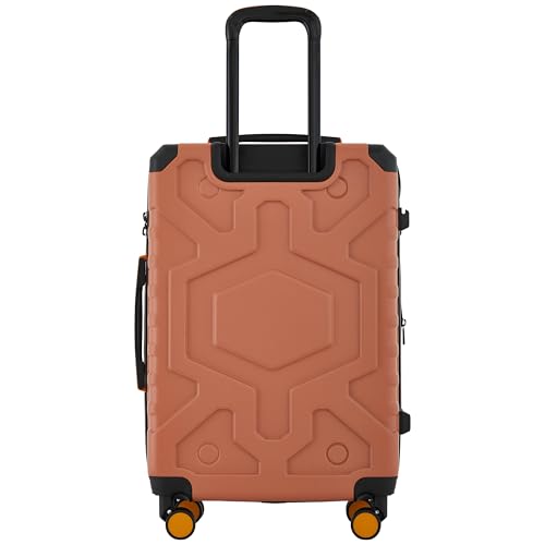 Wrangler ATG Outland Expandable Hardside Luggage, Raw Sienna, 3 Piece Set