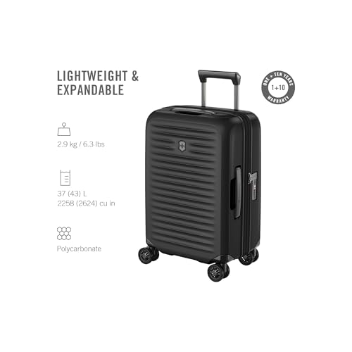 Victorinox Airox Advanced Hardside Frequent Flyer Carry-On - Black