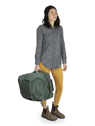 Osprey Sojourn 22"/45L Wheeled Travel Backpack with Harness, Koseret Green