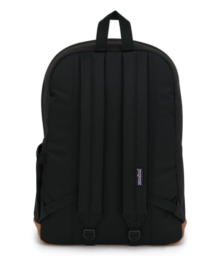 JanSport Right Pack Backpack - Durable Daypack with Padded 15" Laptop Sleeve, Spacious Main Compartment & Integrated Water Bottle Pocket - Black
