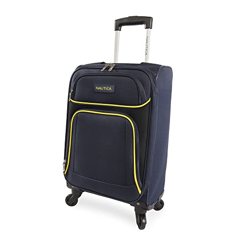 Nautica Seascape Collection 4pc Softside Luggage Set