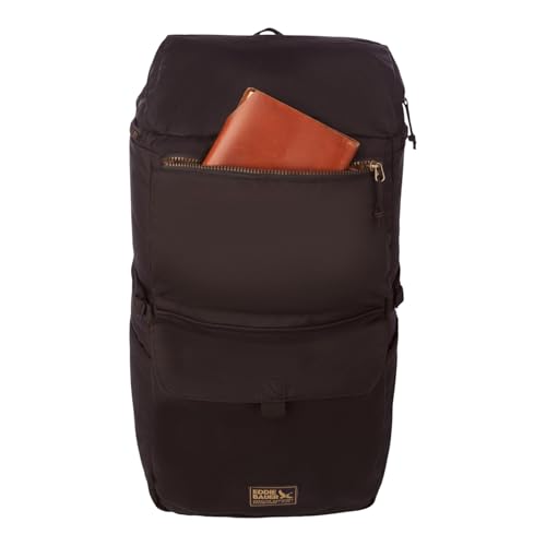 Eddie Bauer Bygone Backpack | Laptop Sleeve | Travel | Work | Hiking | Durable | Nylon - Black, 30L (New)