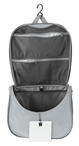 Sea to Summit Large Hanging Toiletry Bag, Travel Organizer, Highrise Grey