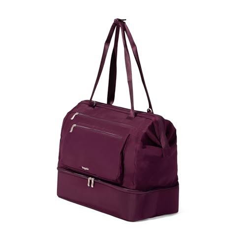 Modern Weekender - Lightweight 18"x15.7"x9.4" Duffel Carry-on Travel Bag for Women