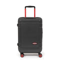 EASTPAK Resist'R Zip Cabin – 28L Hardshell Carry-On with Dual Compartments, 360° Spinner Wheels, TSA Lock & Telescopic Handle, Black