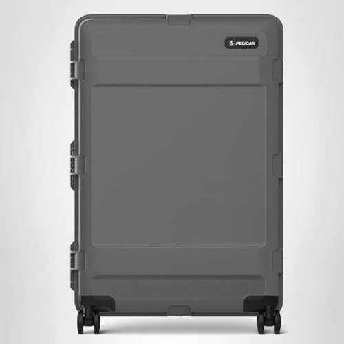 Pelican ATX Luggage Hard Case Luggage with Wheels - Waterproof Hardshell - Large Size (30 Inch) Check-In Suitcase (Charcoal)