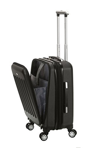 Rockland Titan Hardside 19" Laptop Carry-on Spinner Luggage, Black