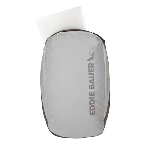 Eddie Bauer High Beam Backpack | Travel | Daypack | Commuter | Laptop Sleeve | Reflective | Outdoor | 30L Volume | Silver