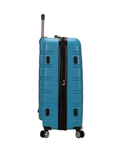 Rockland Melbourne Hardside 3 Piece Expandable Spinner Wheel Luggage Set, (20"/24"/28"), Turquoise