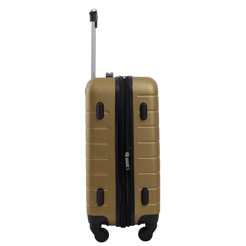 Wrangler Smart Spinner Hardside Luggage, 2 Piece Set, Wood Thrush