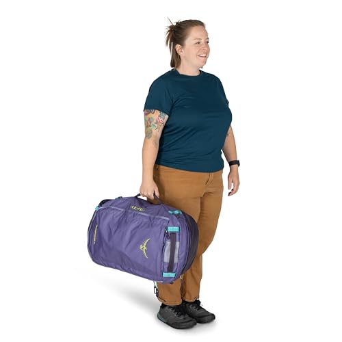 Osprey Transporter 40L Travel Duffel Bag, Red Mountain