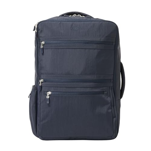 Baggallini Modern Convertible Travel Backpack - Lightweight 11.8"x17.7"x 8.5" Duffel Weekender w/Laptop Pocket