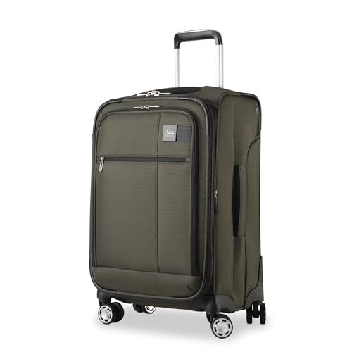 Skyway Sigma 7.0 Softside Expandable Spinner Suitcase with Wheels (Pine, Carry-on 20-Inch)