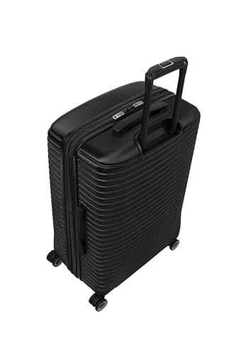 It Luggage Precursor Titan 27" Hardside Checked 8 Wheel Expandable Spinner, Black